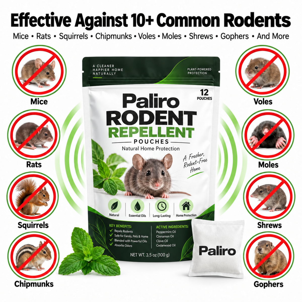 Paliro™ Rodent Repellent Pouches