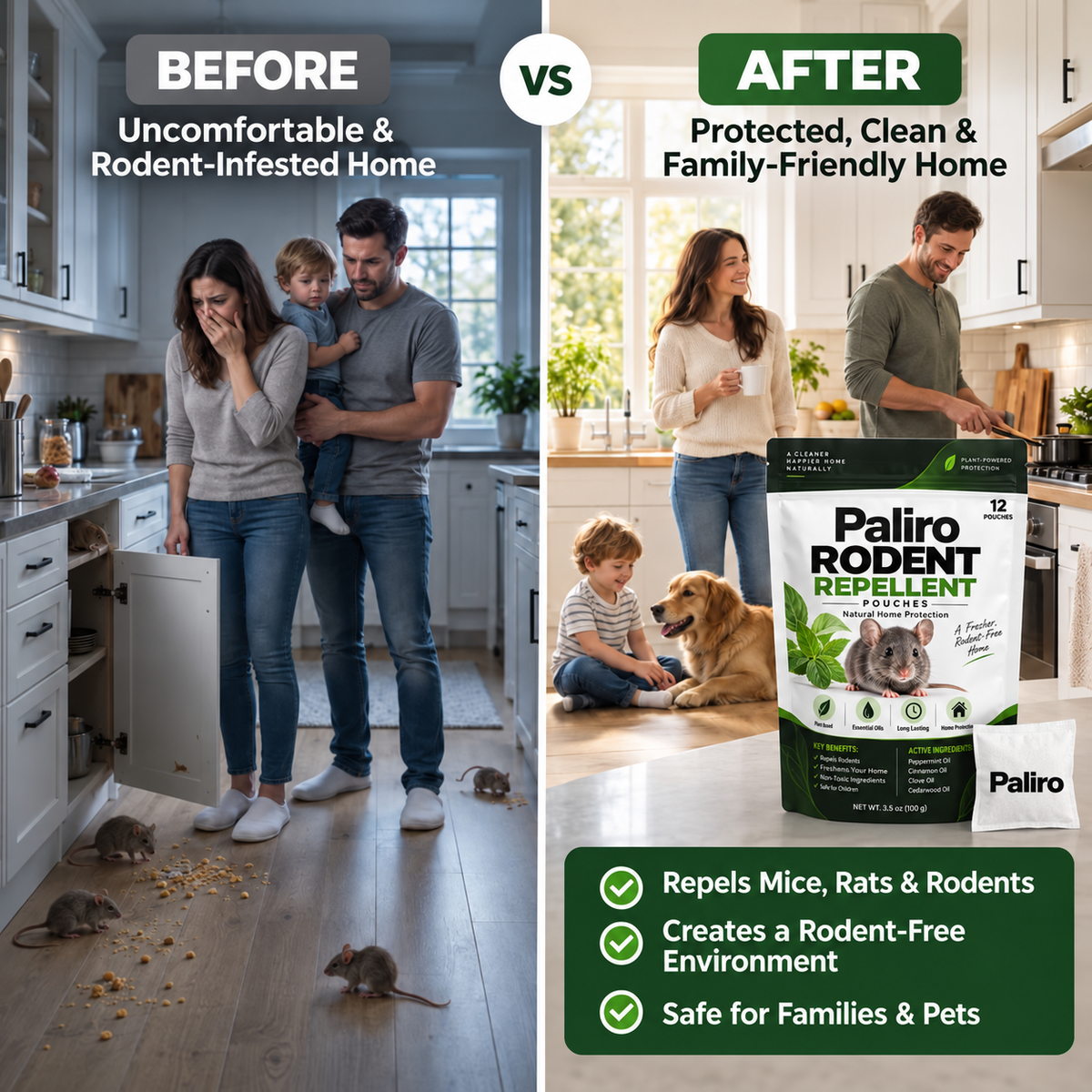 Paliro™ Rodent Repellent Pouches