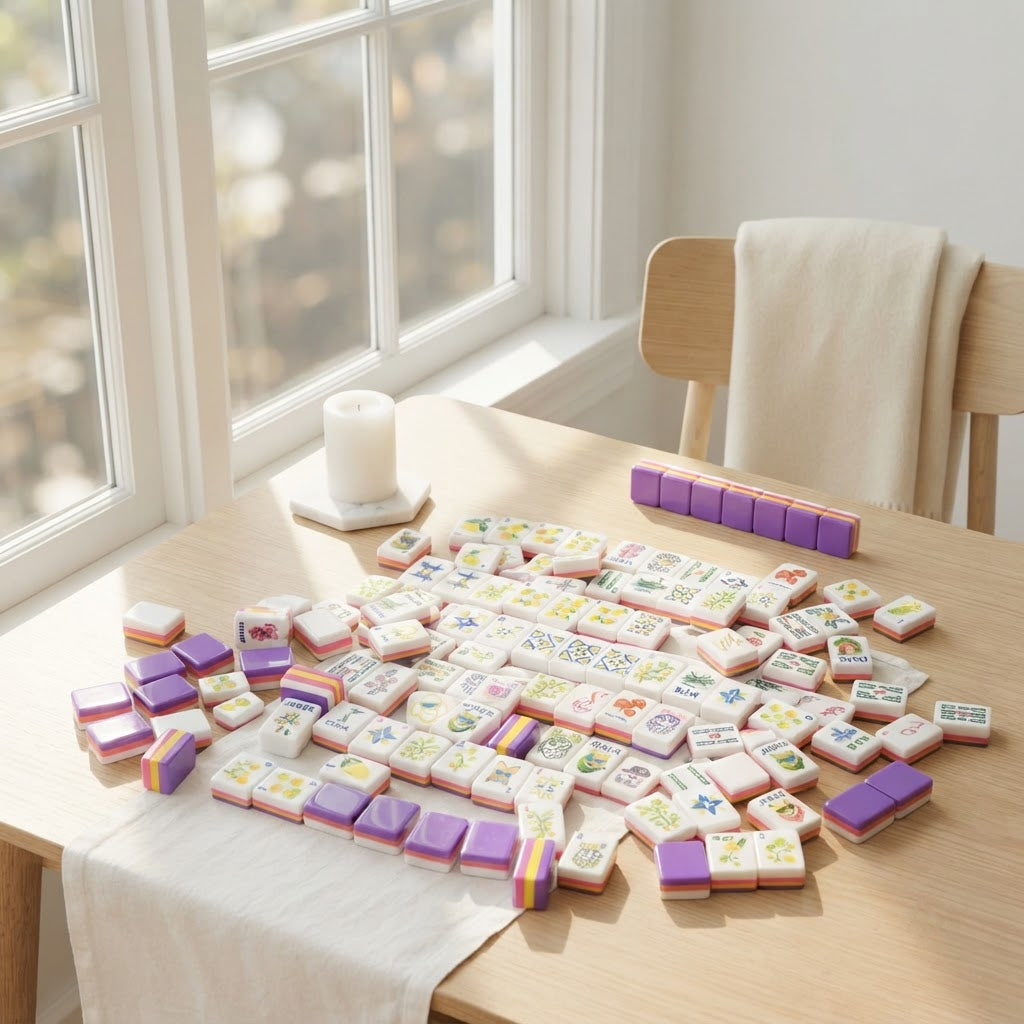 Amalfi Lemon Mahjong Set 160 Tiles - View 10