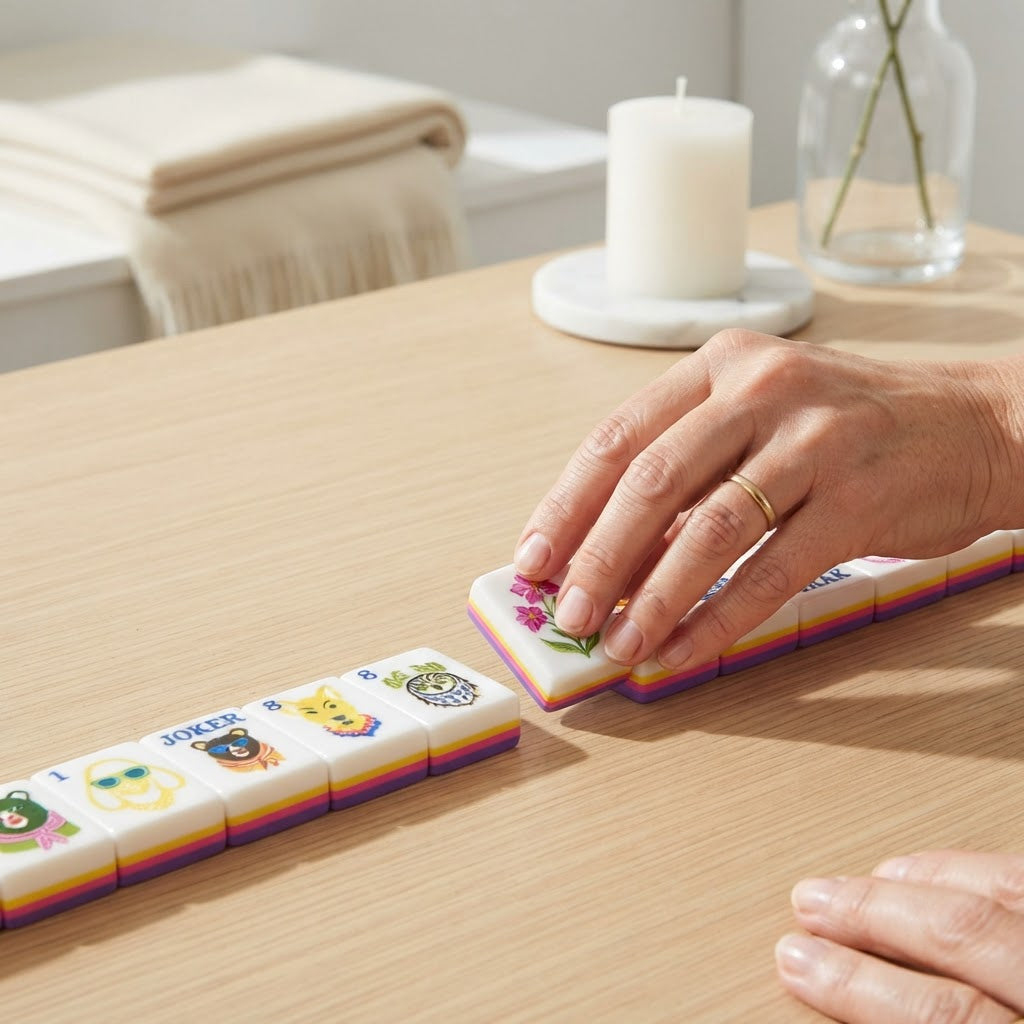 Amalfi Lemon Mahjong Set 160 Tiles - View 8